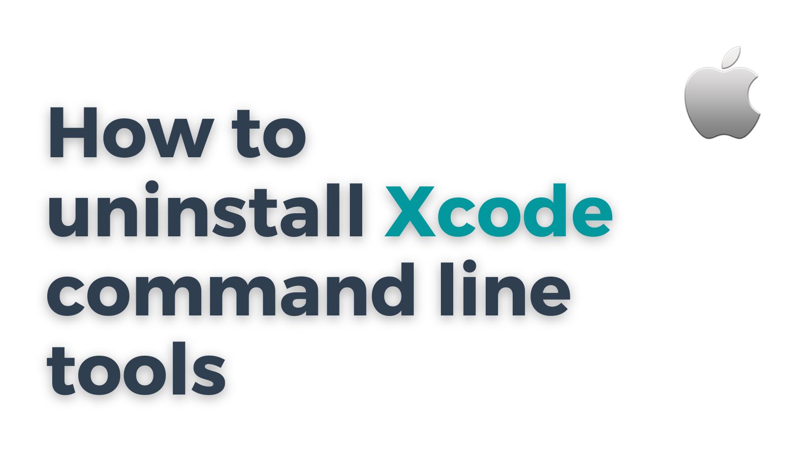 How To Uninstall Xcode Command Line Tools