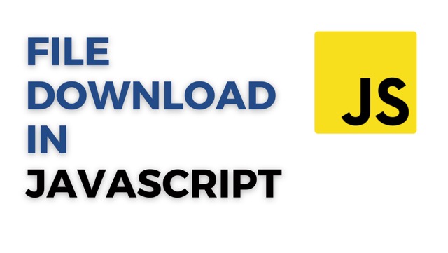 File download in JavaScript