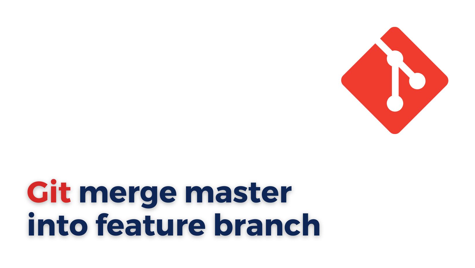 Merge branch into. Merge Master to feature Branch.