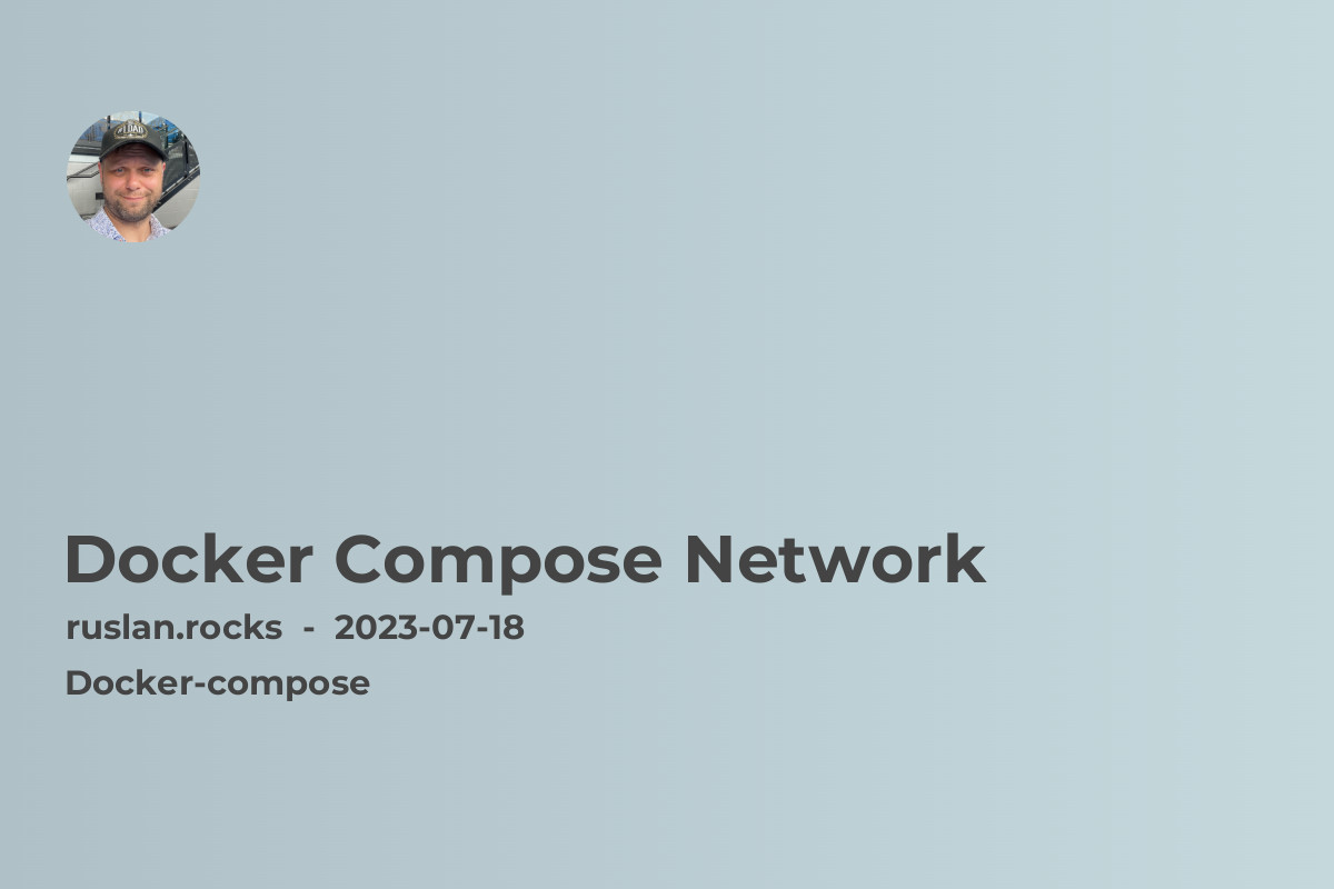 Docker Compose Network