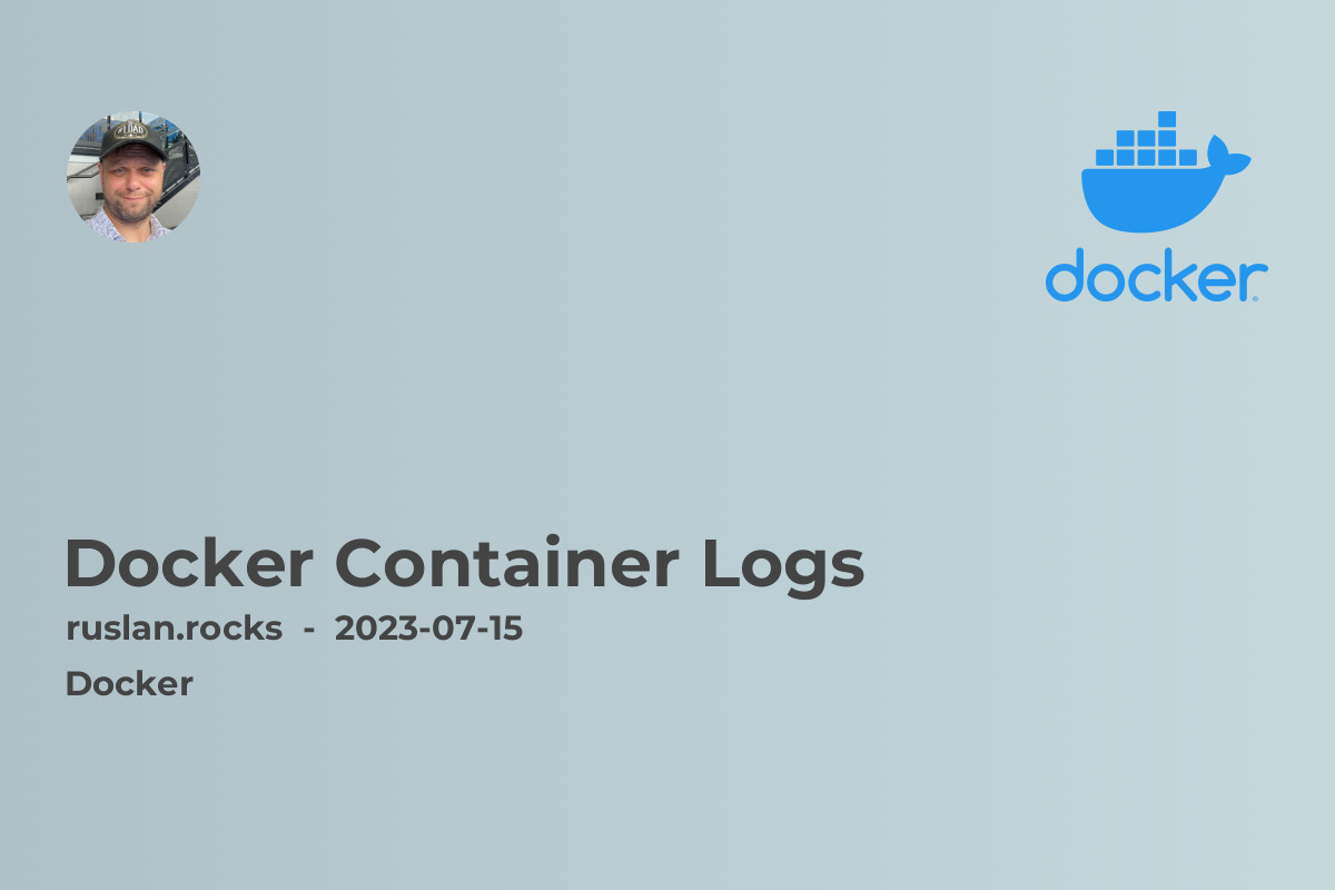Docker Container Logs