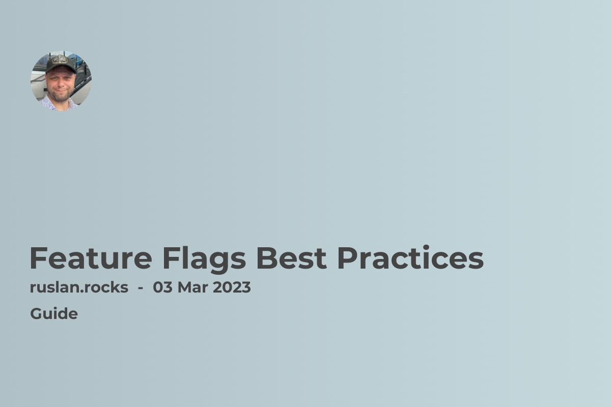 Feature Flags Best Practices