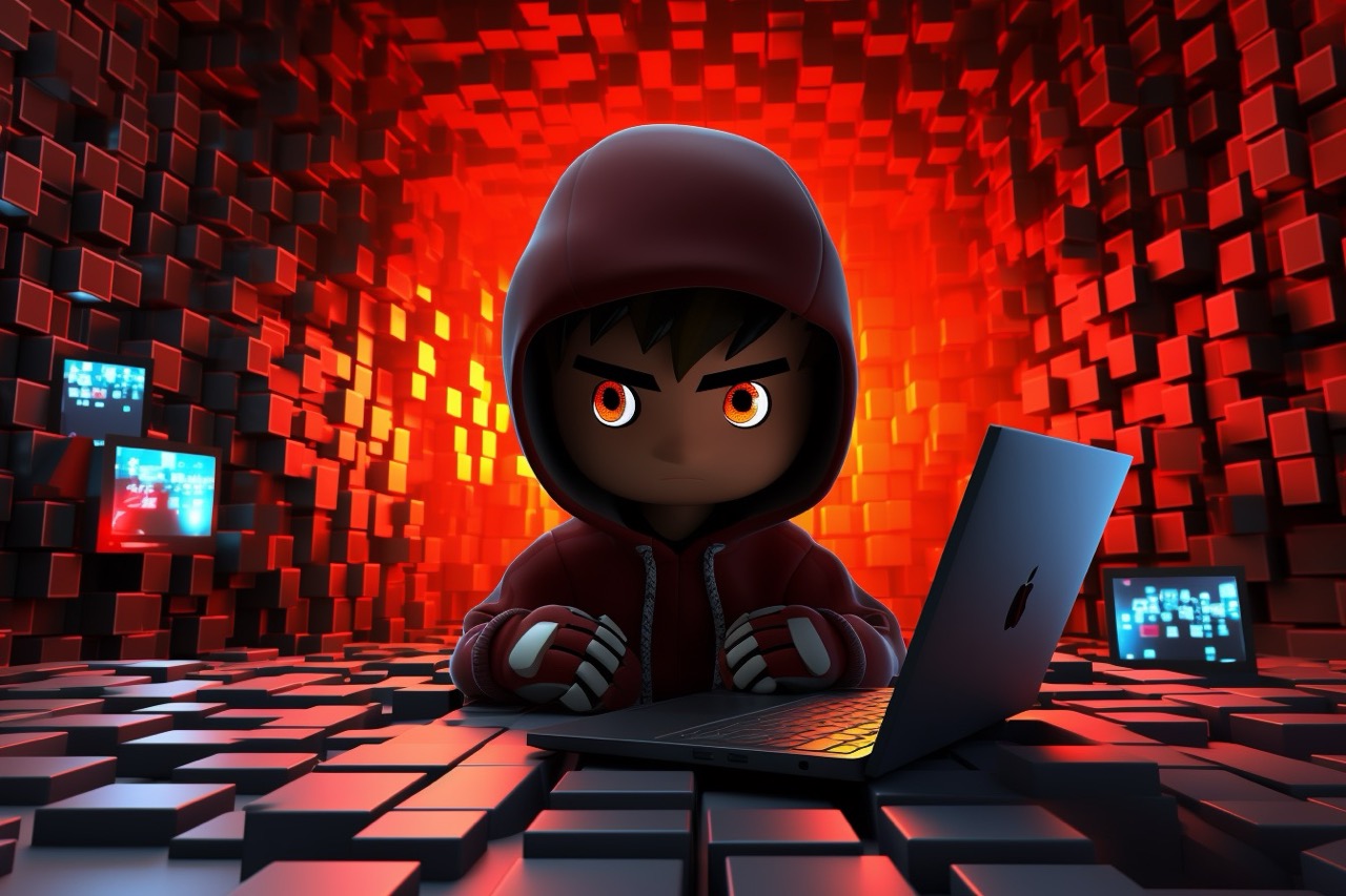 Hacker in Roblox