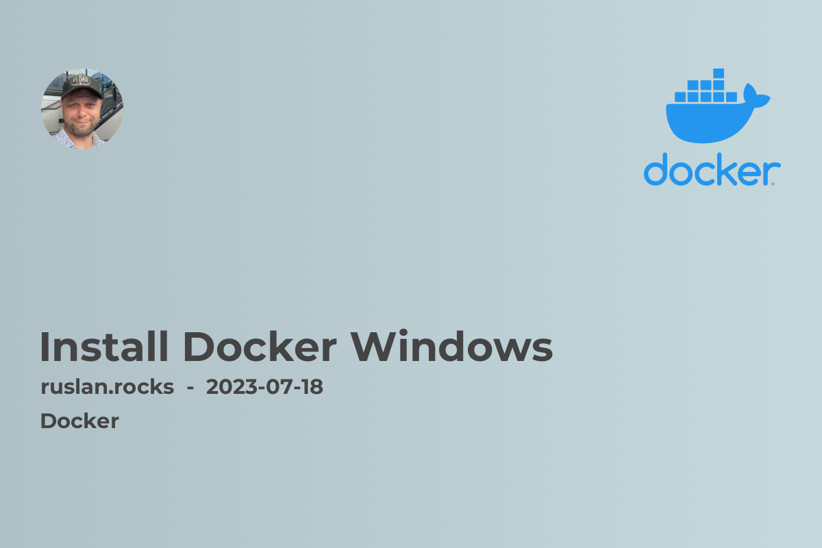 Install Docker Windows: A Comprehensive Guide for Beginners