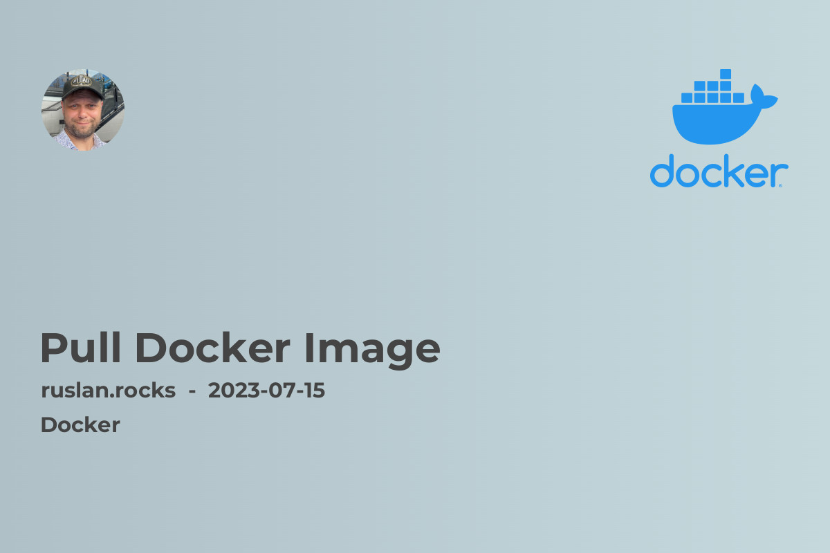 Pull Docker Image