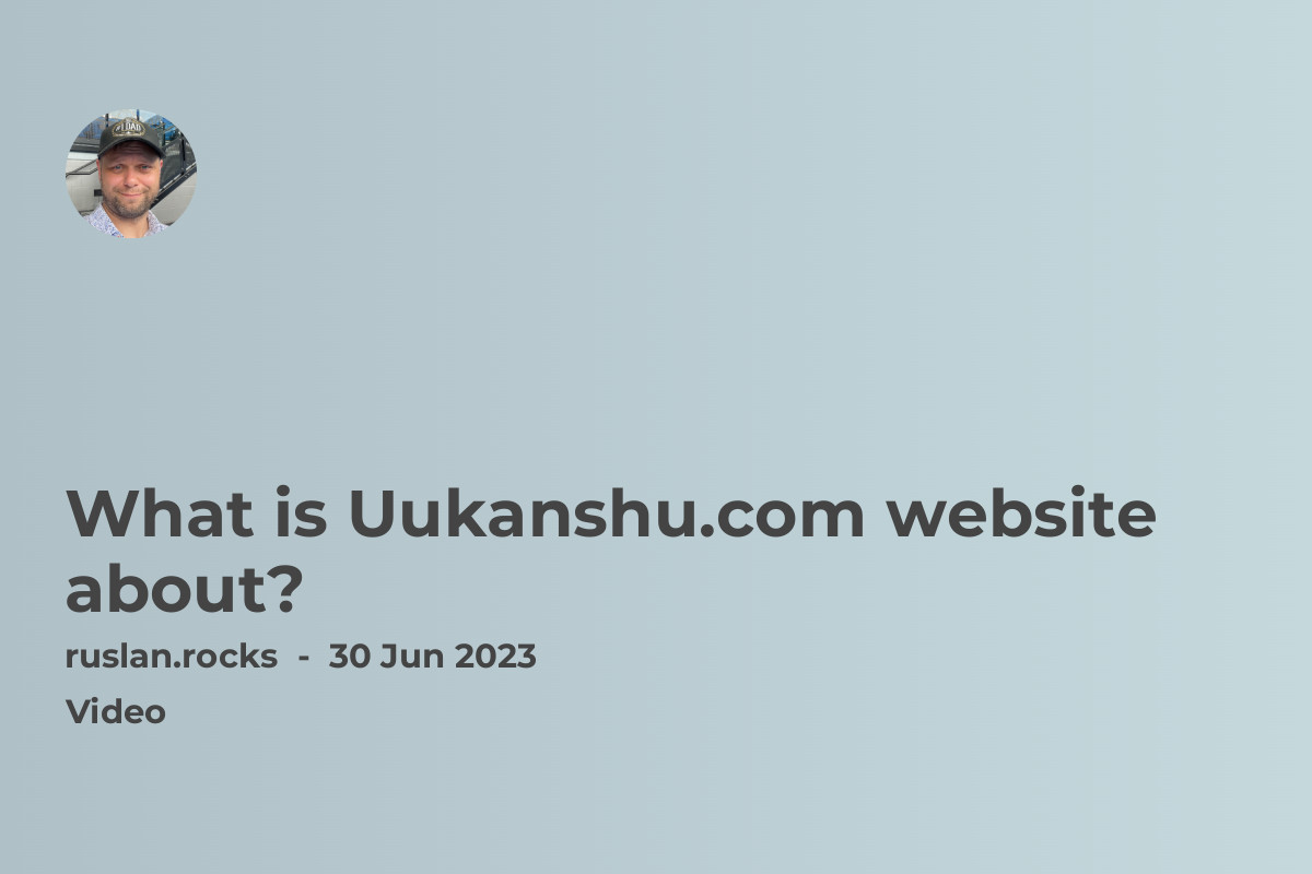 What is Uukanshu.com website about?